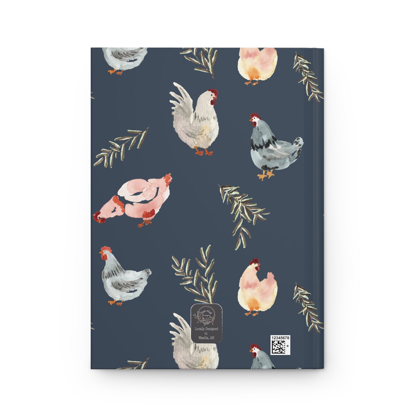 Hardcover Journal Matte - Chickens - Inheritance