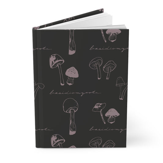 Hardcover Journal Matte - Dark Mycota