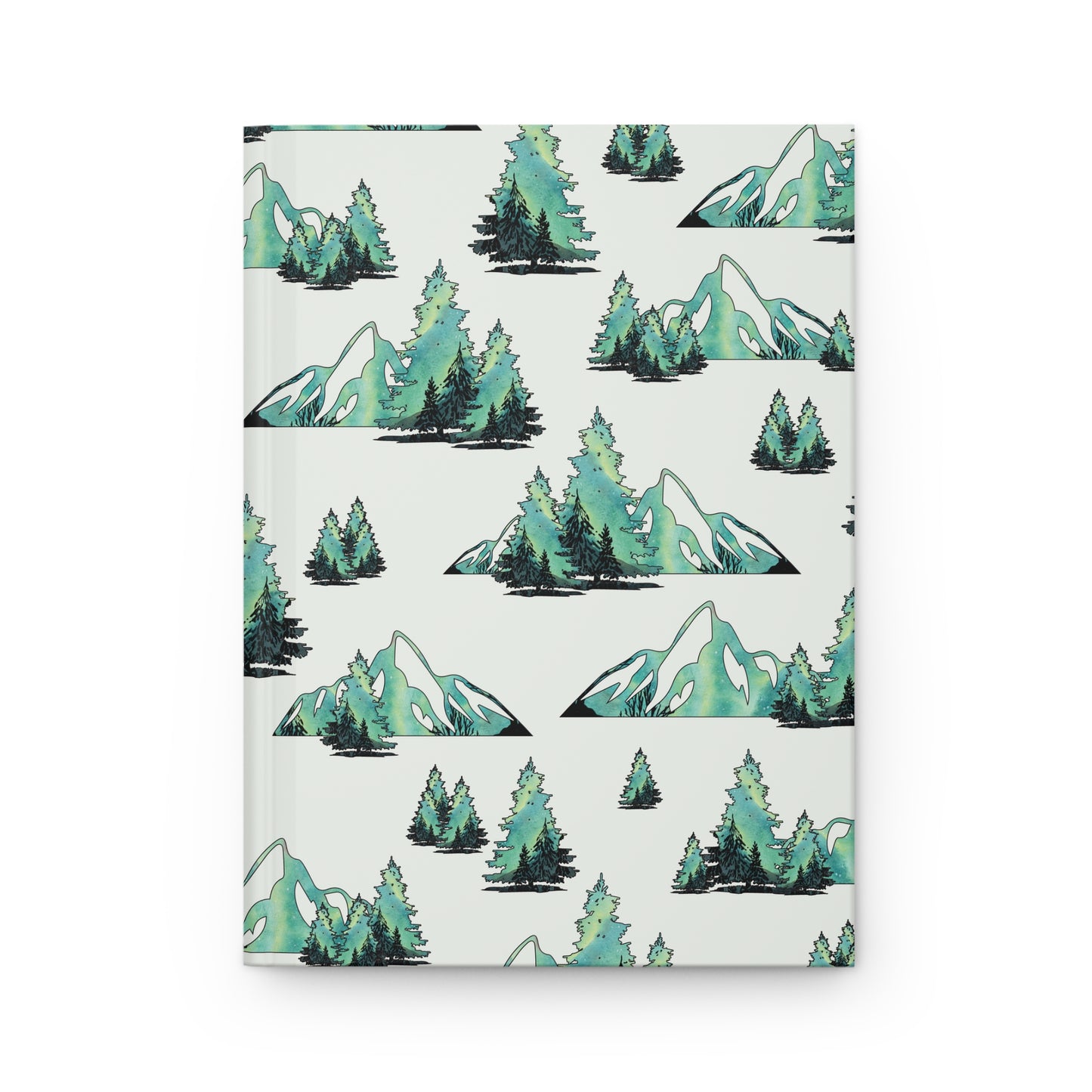Hardcover Journal Matte - Mountains & Trees