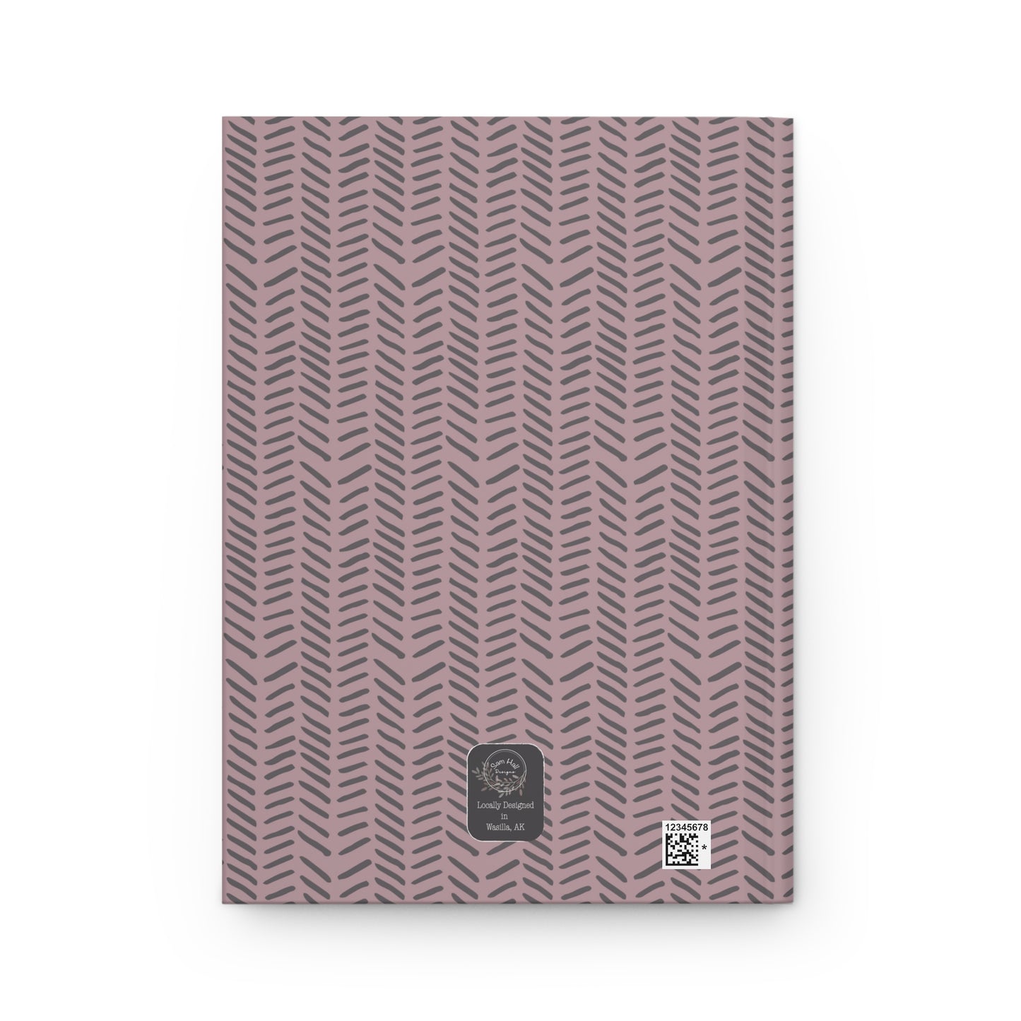 Hardcover Journal Matte - Herringbone