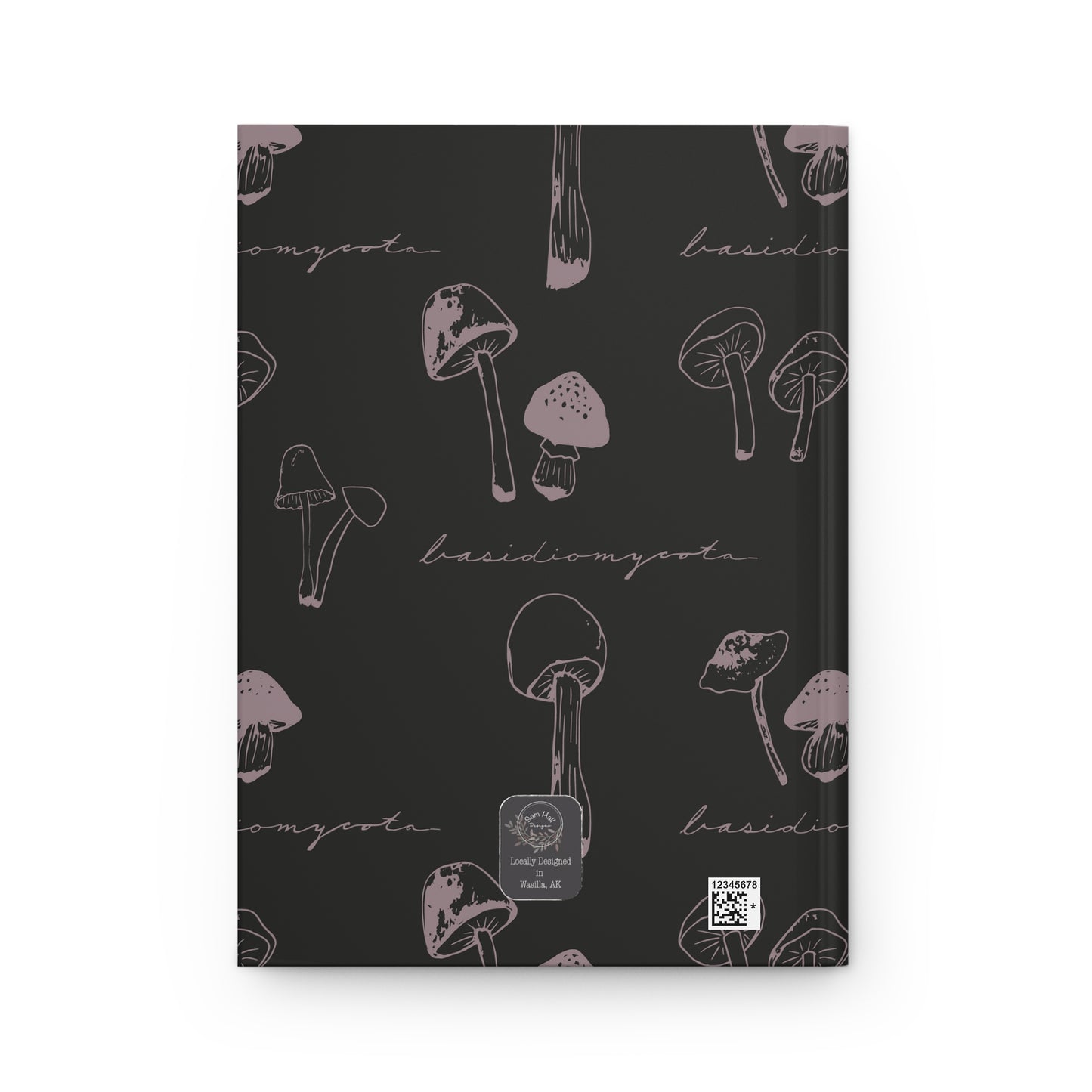 Hardcover Journal Matte - Dark Mycota