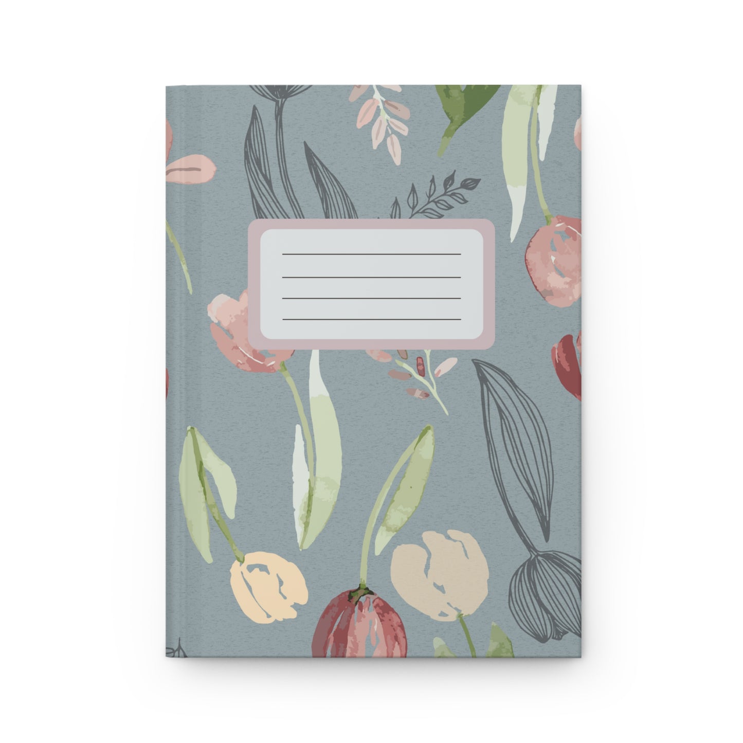 Hardcover Journal Matte - Tulips