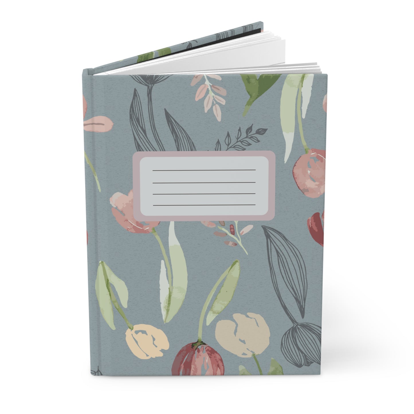 Hardcover Journal Matte - Tulips