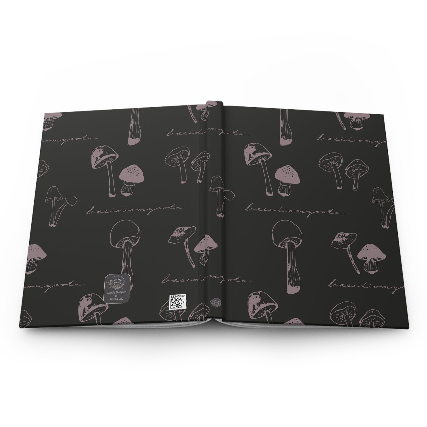 Hardcover Journal Matte - Dark Mycota