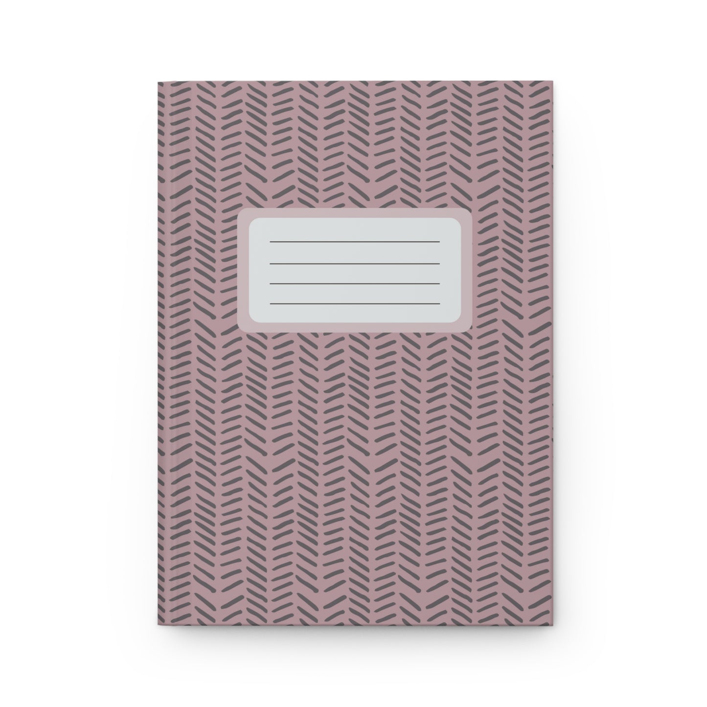 Hardcover Journal Matte - Herringbone