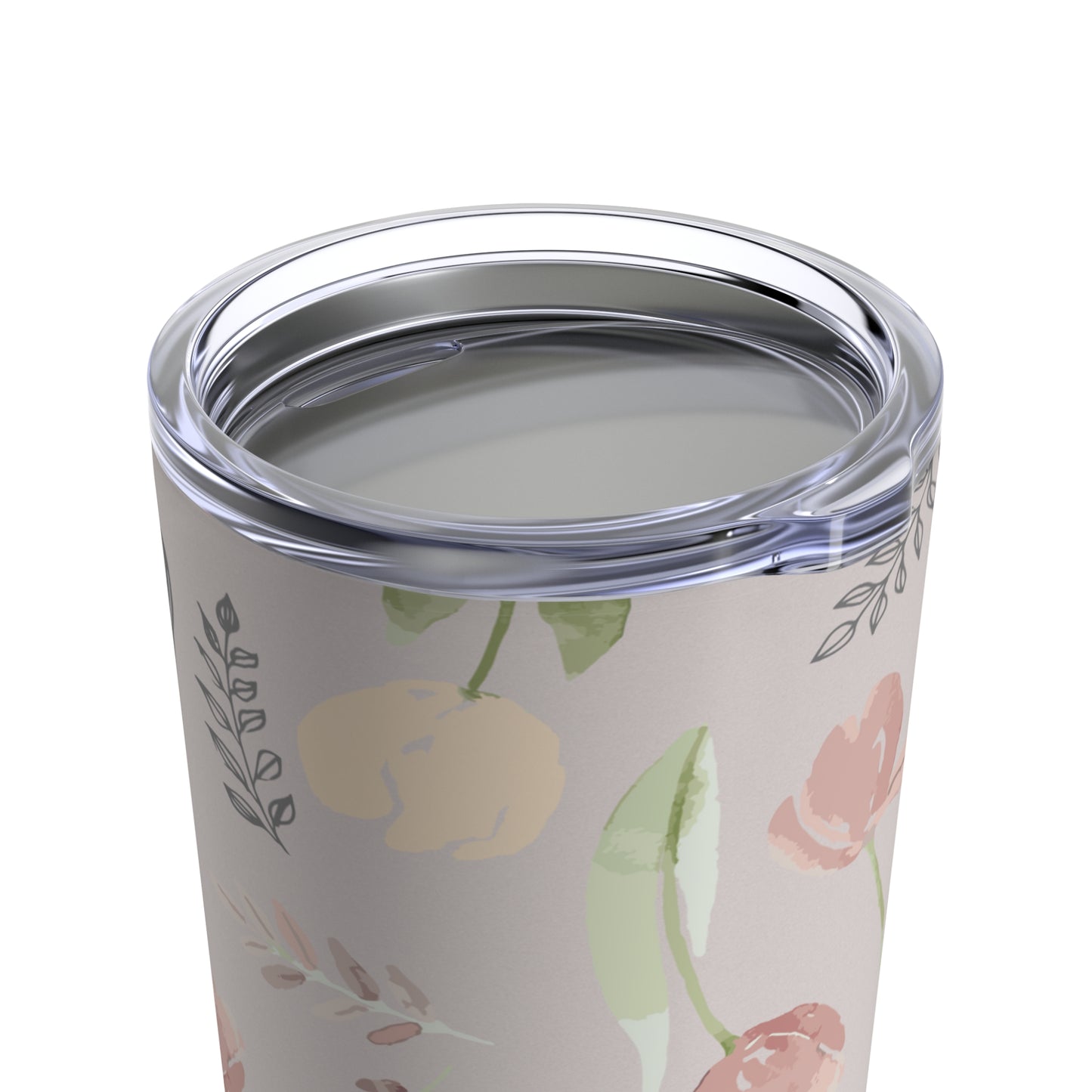 Tumbler 20oz - Tulips - Porridge