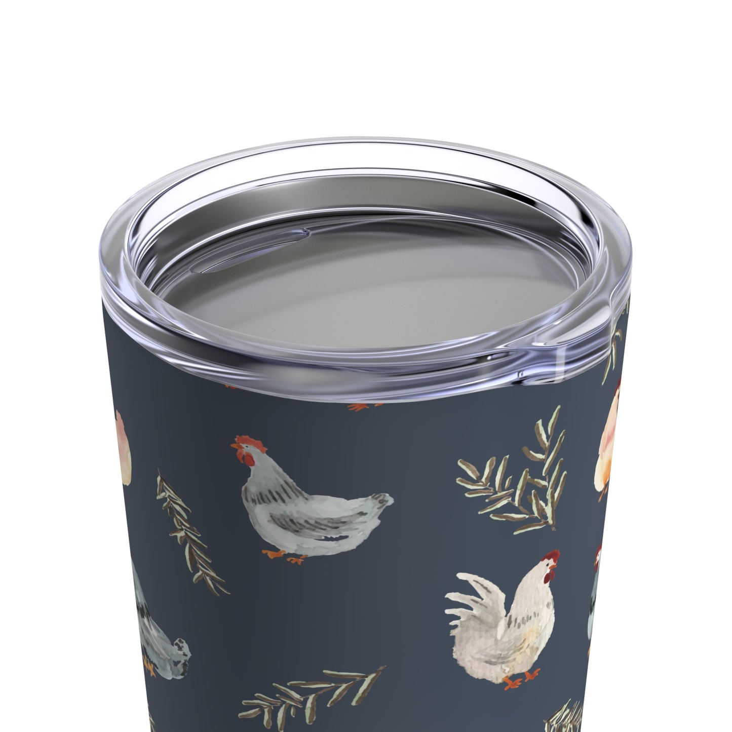 Tumbler 20oz - Chickens - Spruce